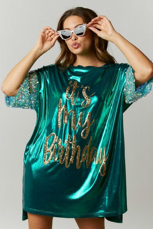 Turquoise Dress