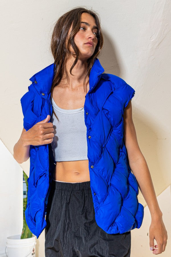 Royal Quilted Vest