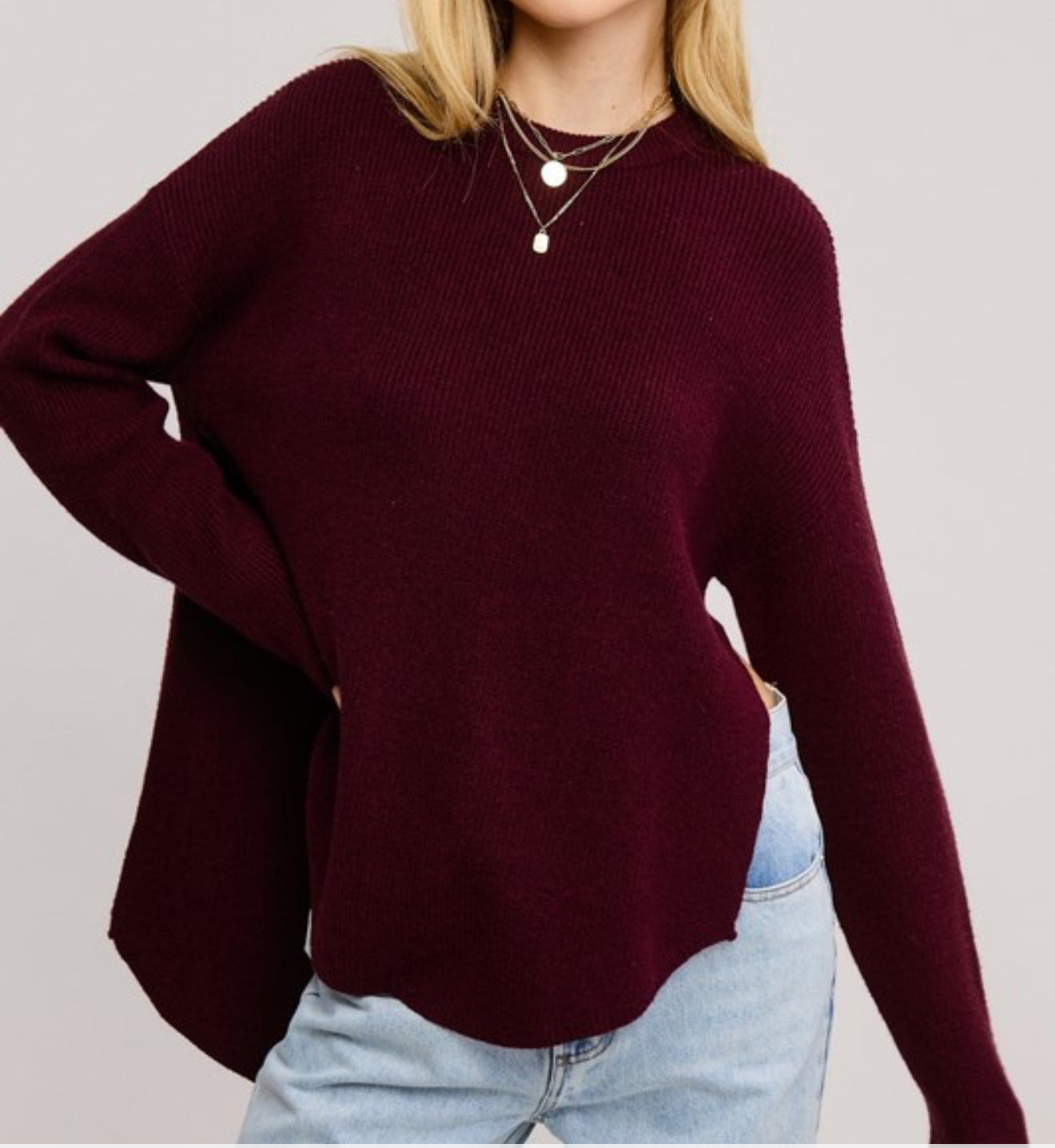 Merlot sweater