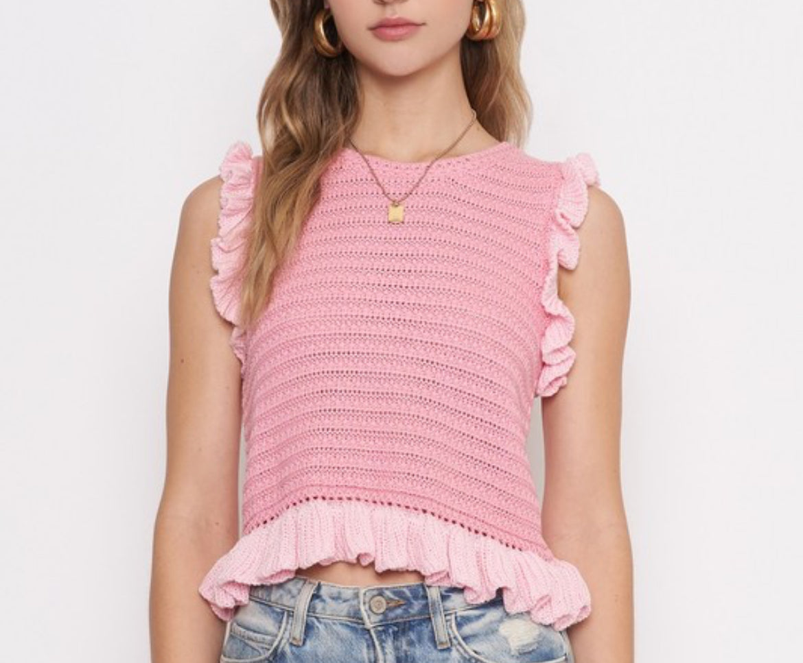 Pretty pink top