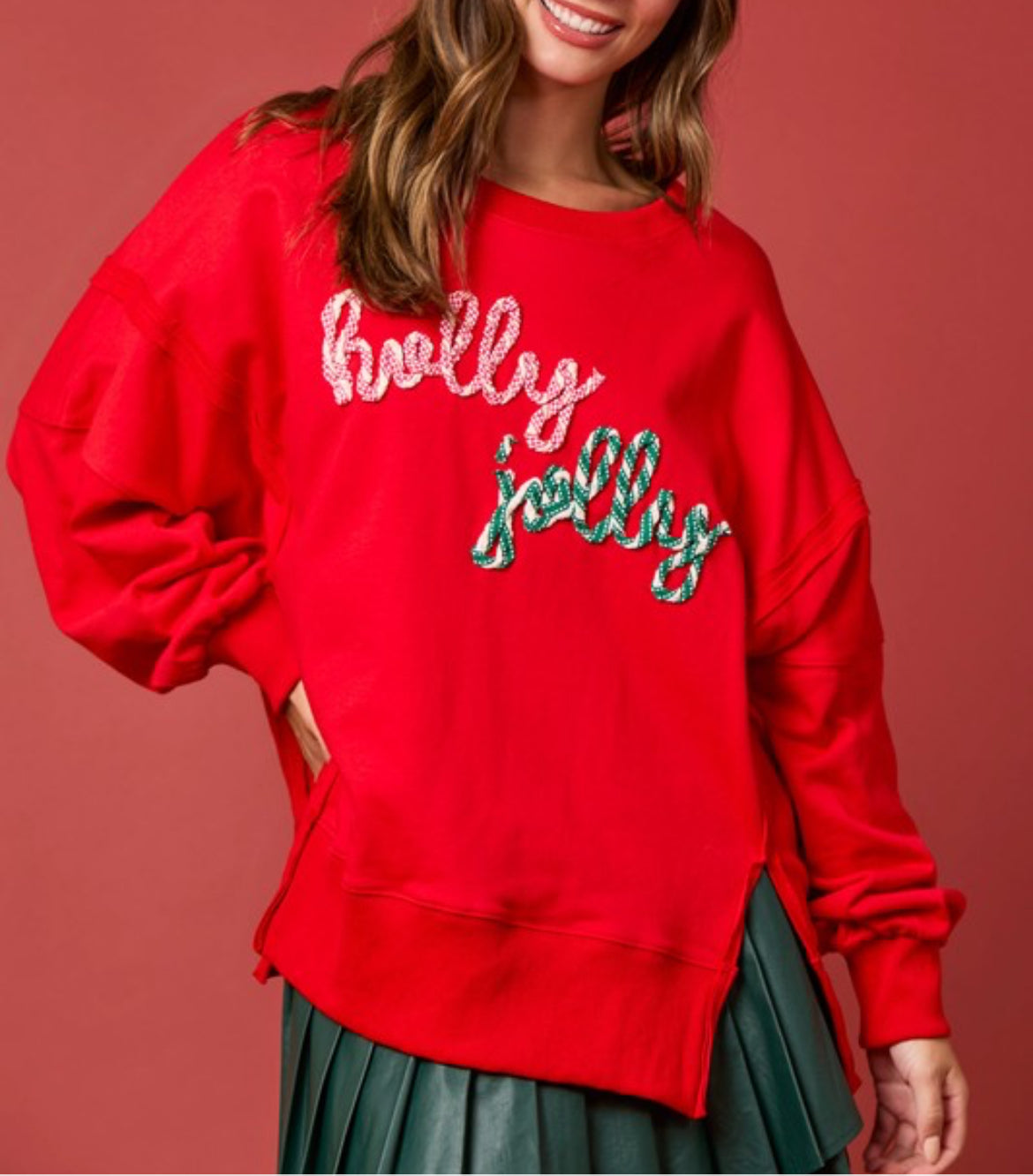 Holly jolly sweater