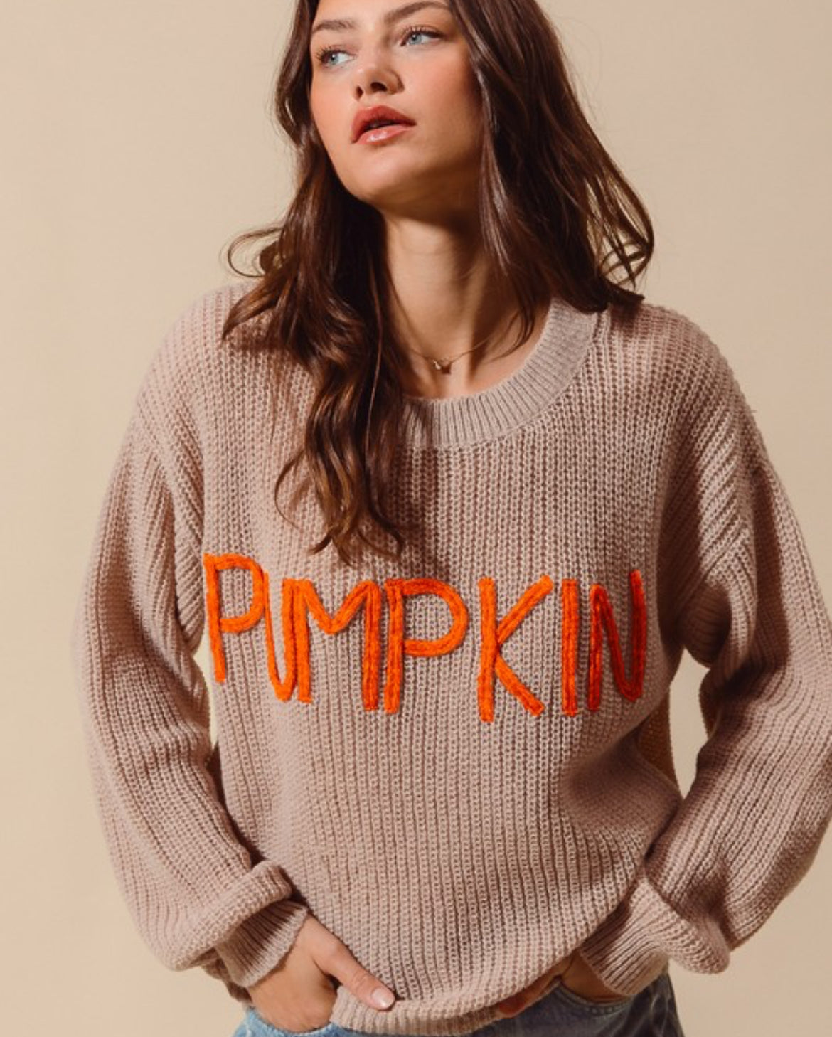 Pumpkin sweater