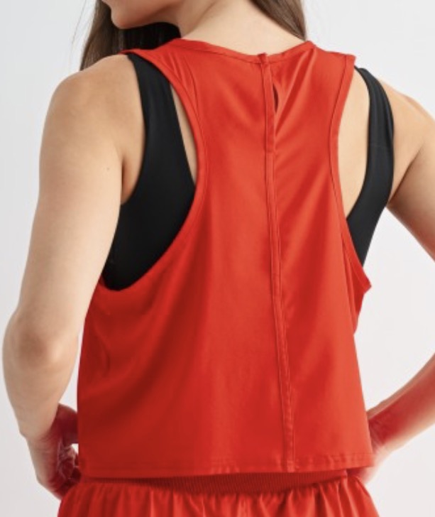 Red Active Top