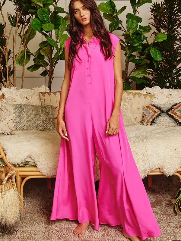 Fuchsia Jumpsuit