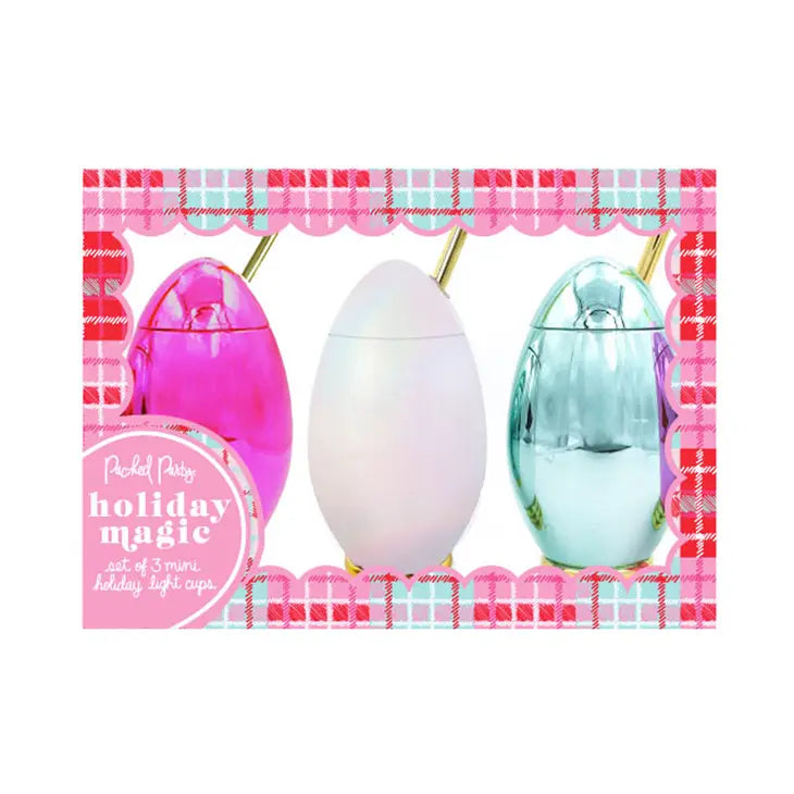 Holiday Light Cups