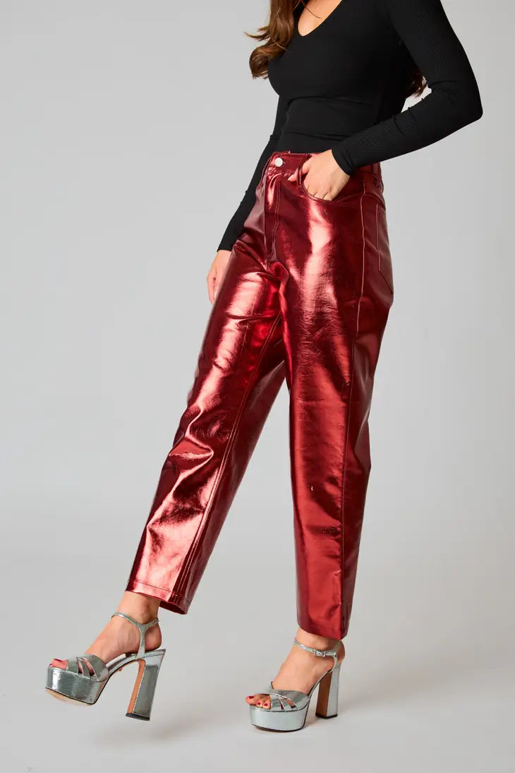 Travolta Metallic pants