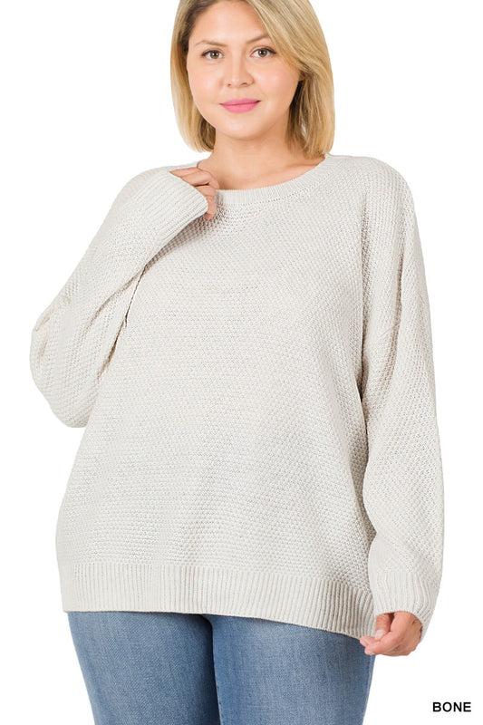 Ivory  Knit Sweater