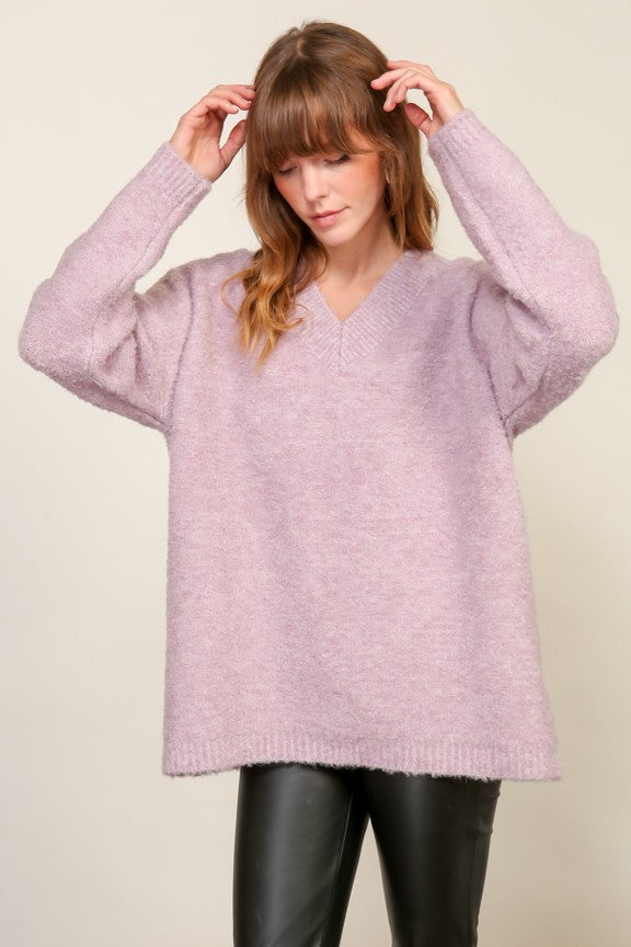 Lilac OS Sweater