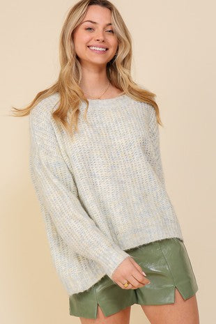 Multi Cable Knit Sweater