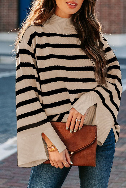 Striped Walnut Sweater