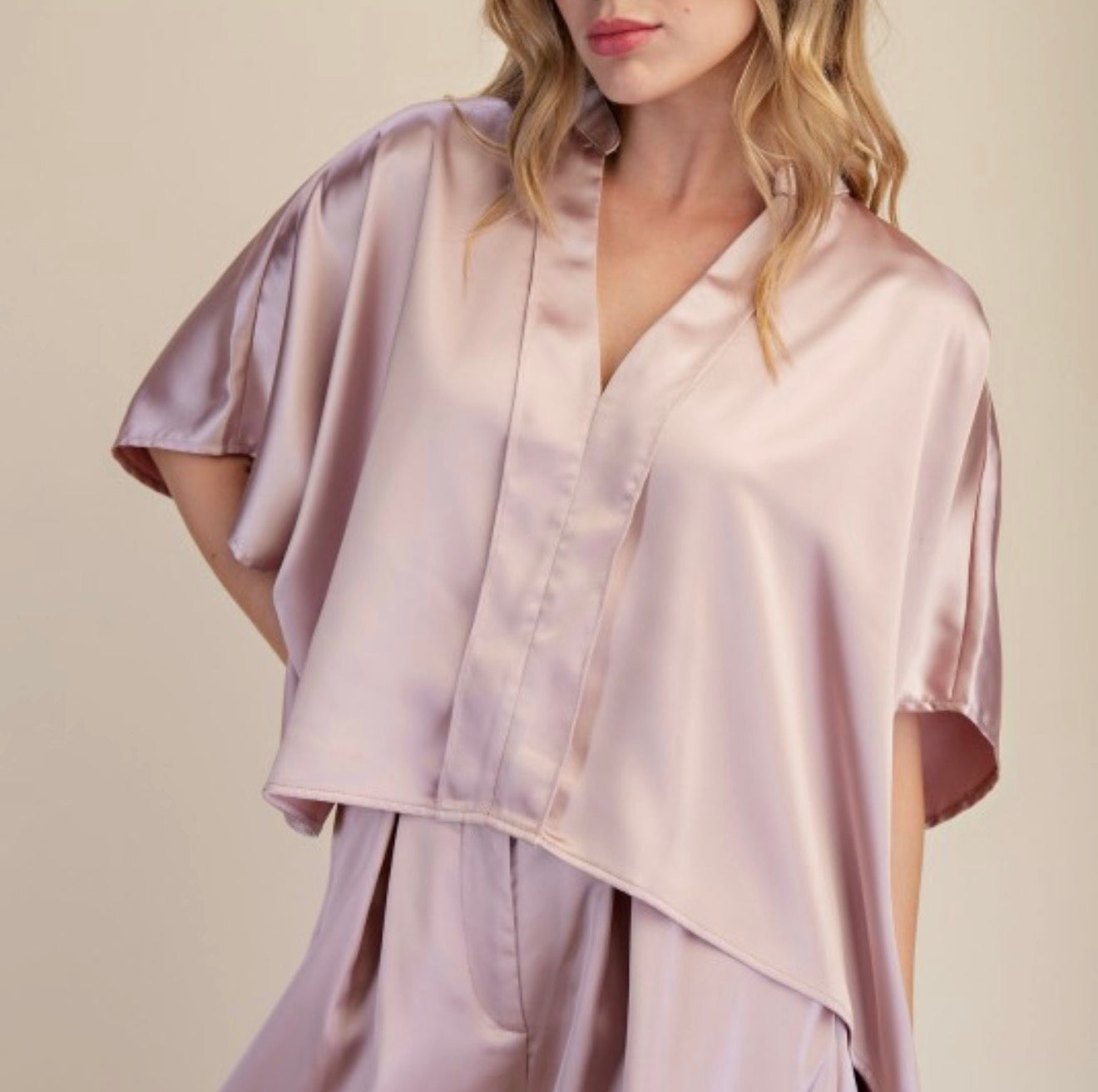Dusty rose top