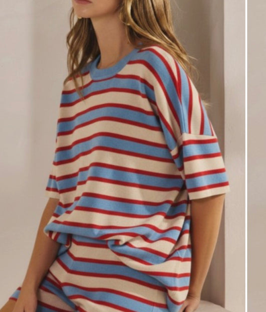 4th striped top