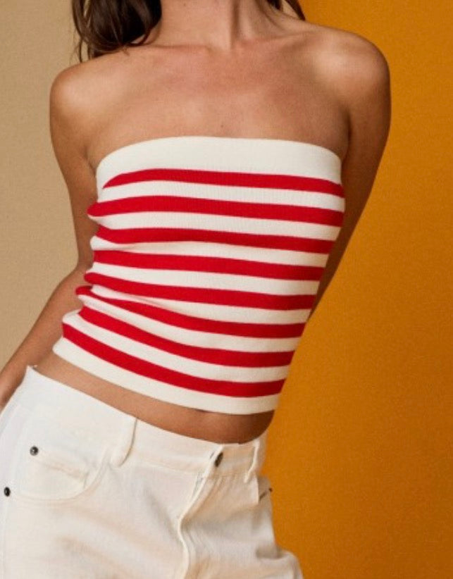 Stripes Tube Top