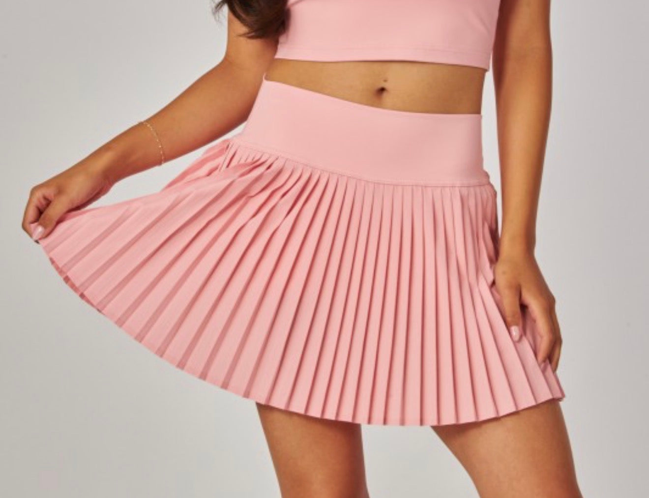 Rose pink skort