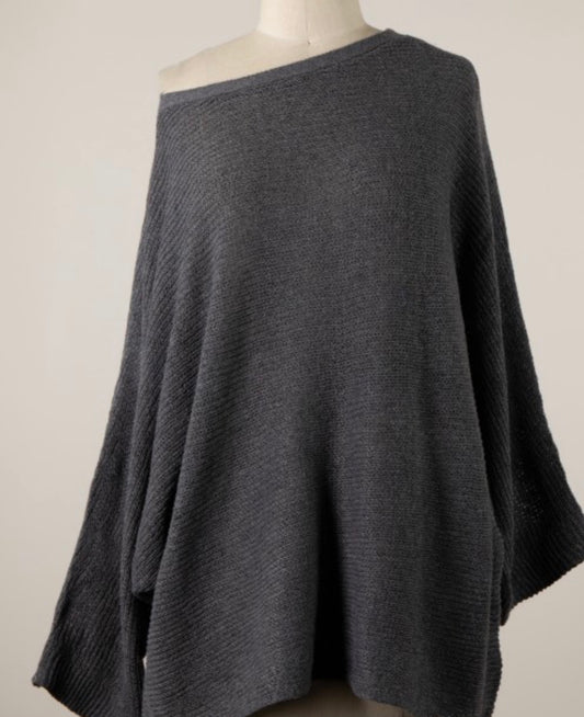 Charcoal oversized sweater