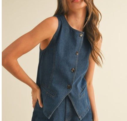 Indigo vest