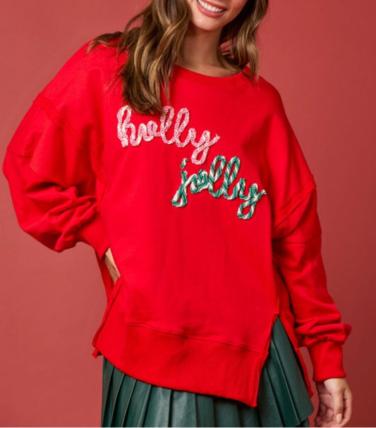 Holly jolly sweater
