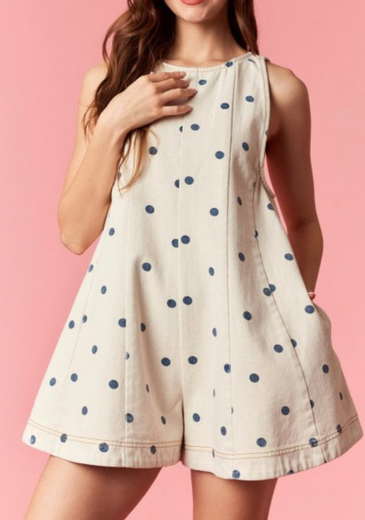 Polka Dot Romper