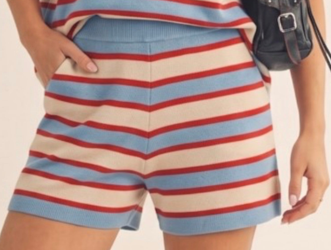 4th striped shorts