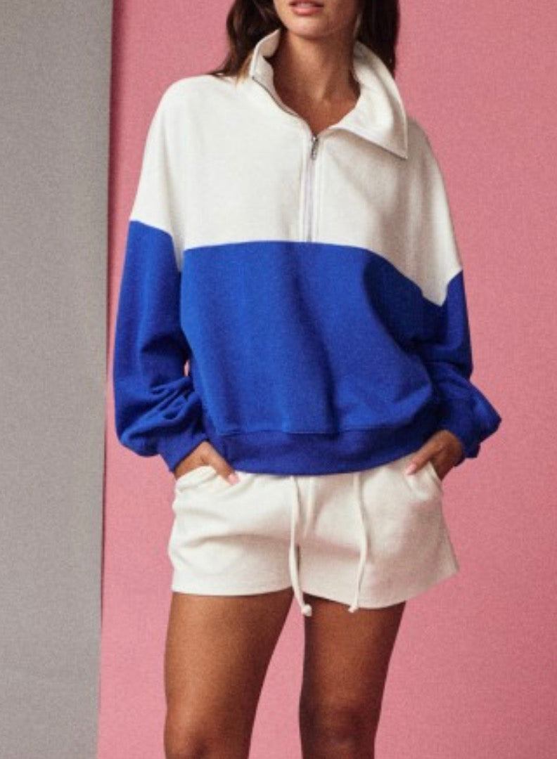 Royal quarter zip
