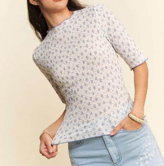 Lacey top