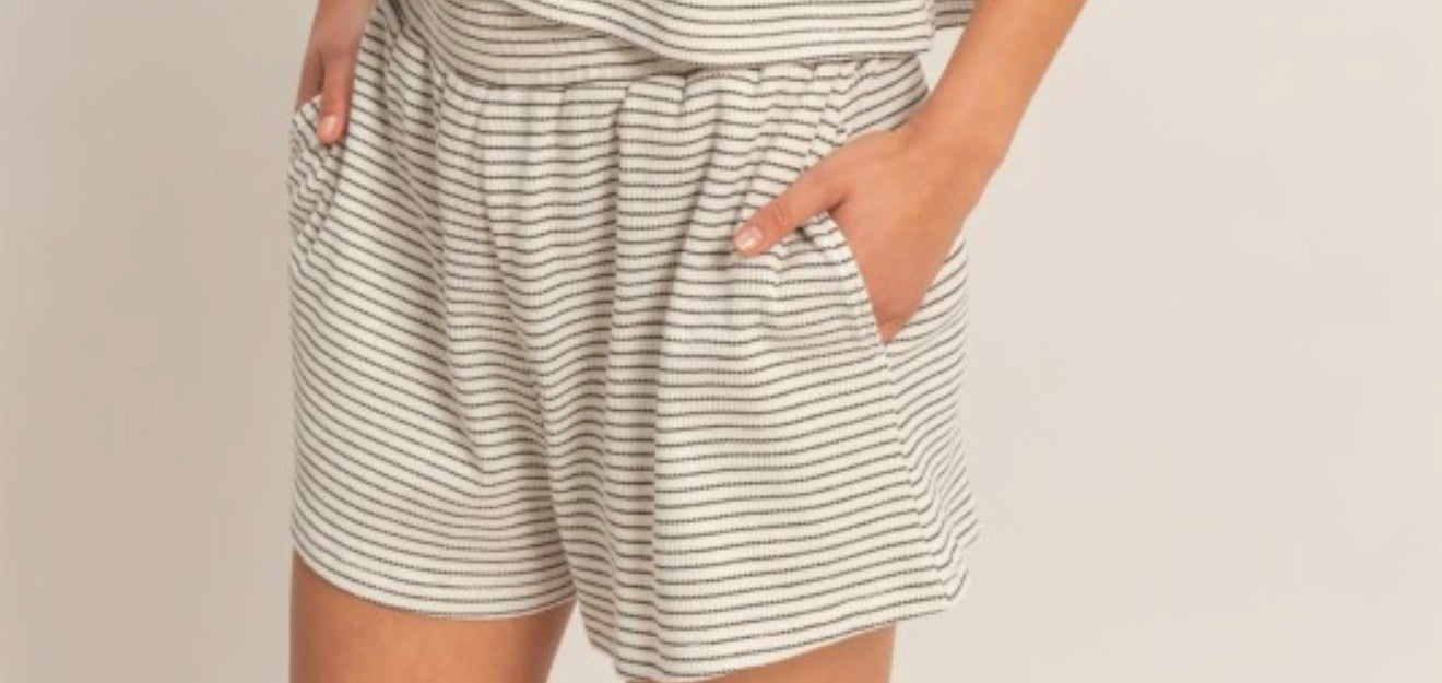 Striped shorts