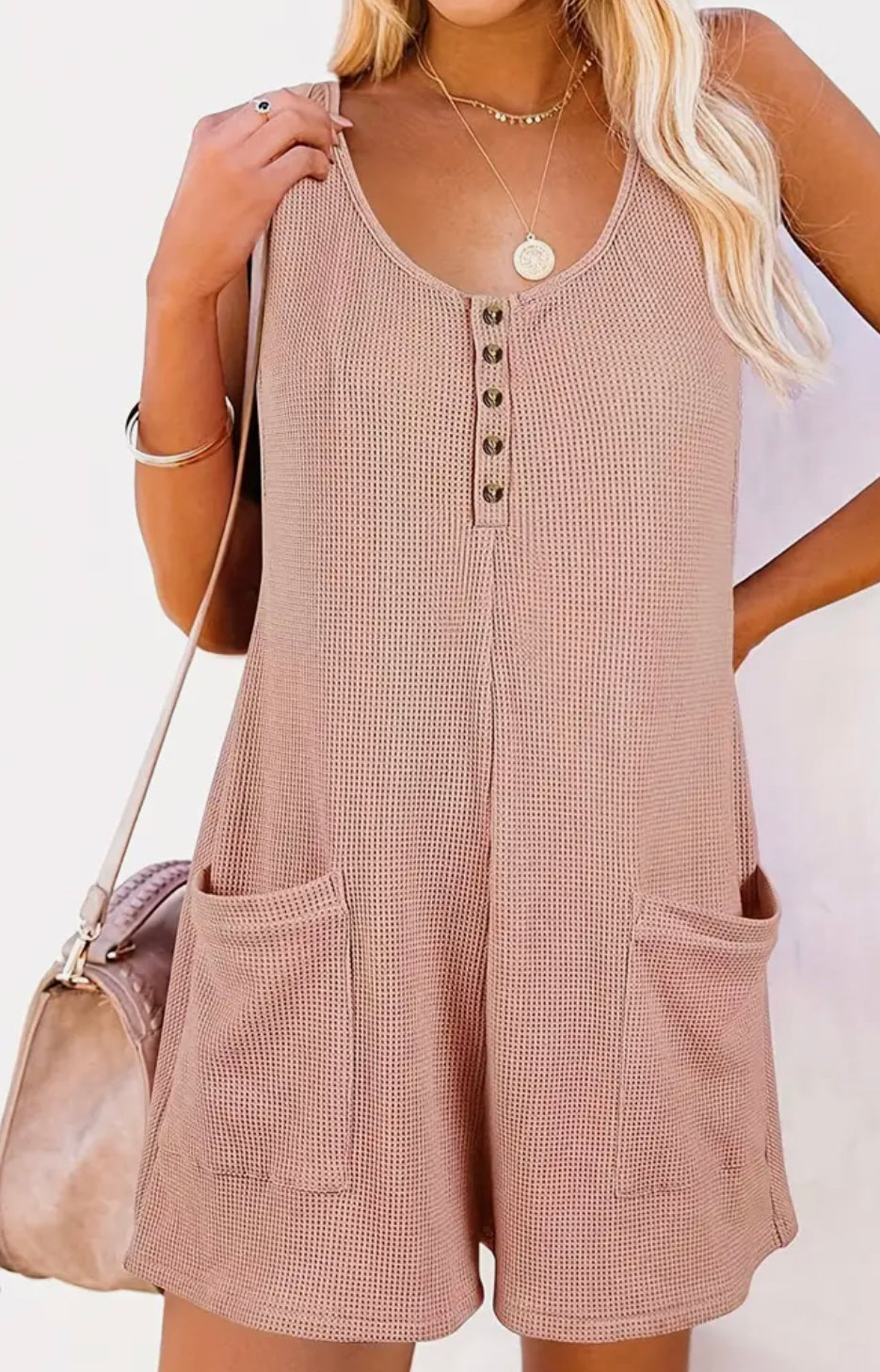 Mauve Romper