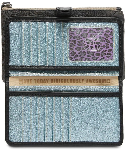 SLIM WALLET, STEELY
